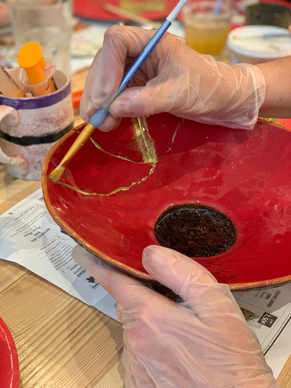 Atelier Kintsugi, Initiation à la technique japonaise de réparation de céramique - Lille